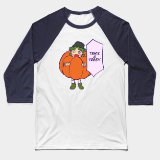 I draw that pumpkin yotsuba trick or treat / yotsubato Baseball T-Shirt